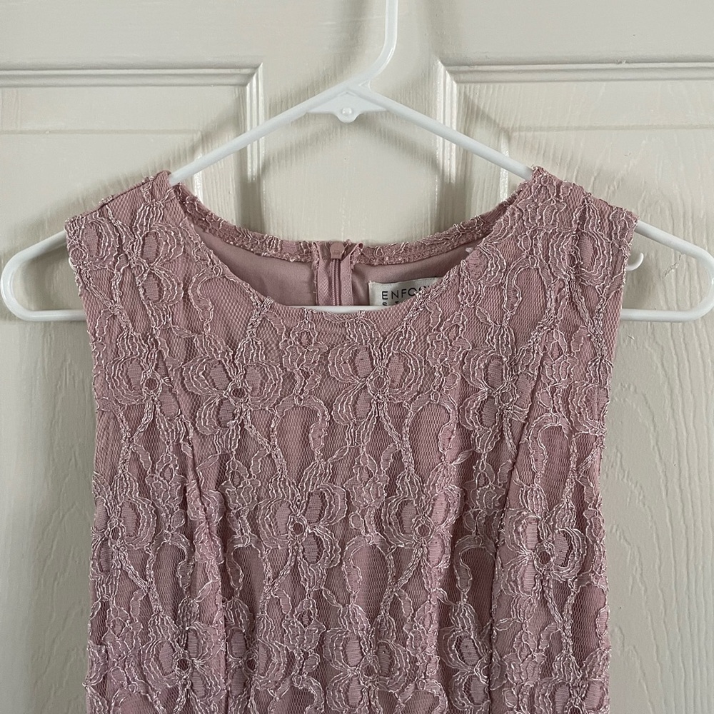 Enfocus Studio Mauve Lace Dress - Picture 8 of 9
